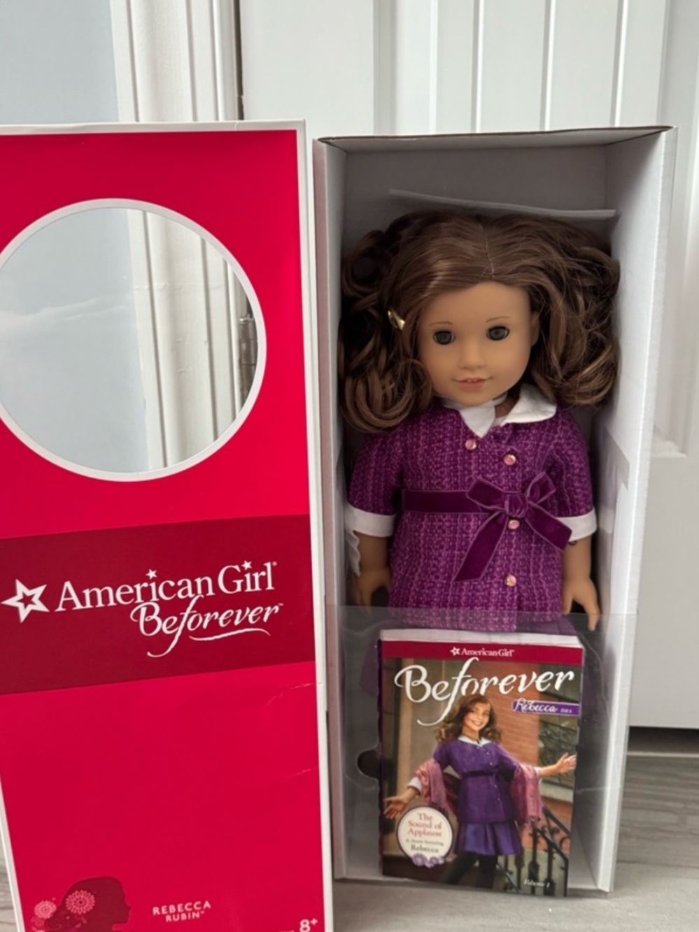 American Girl Rebecca Rubin BeForever 2014 Doll Box Outfit & Book